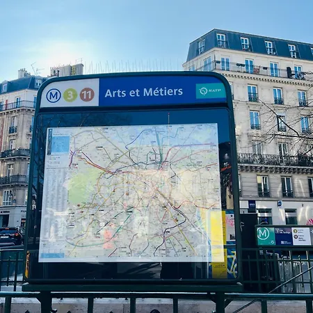 Arts Et Metiers Apartment *